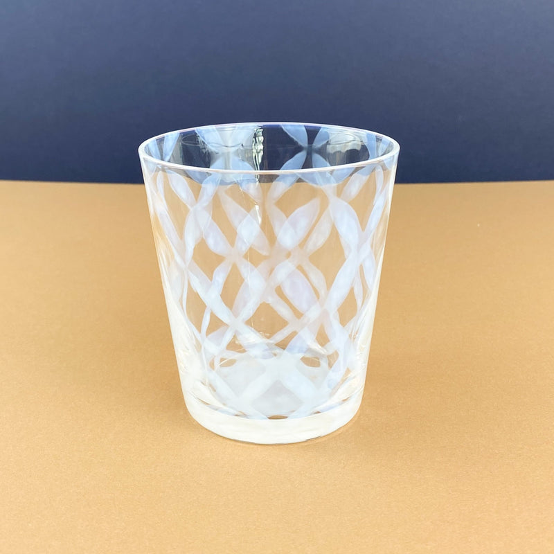 Taisho Roman Soda Glass Cup Set of 2